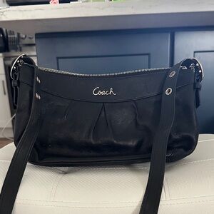 Coach Black Shoulder Bag